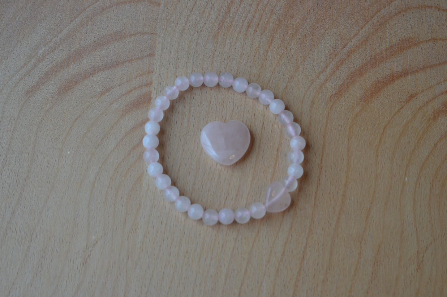 Rose Quartz Love Magnet Bracelet