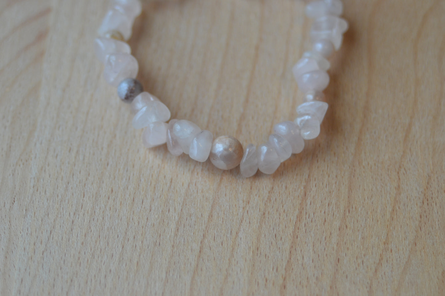 Rose Quartz & Sunstone Bracelet – Love, Radiance & Feminine Power