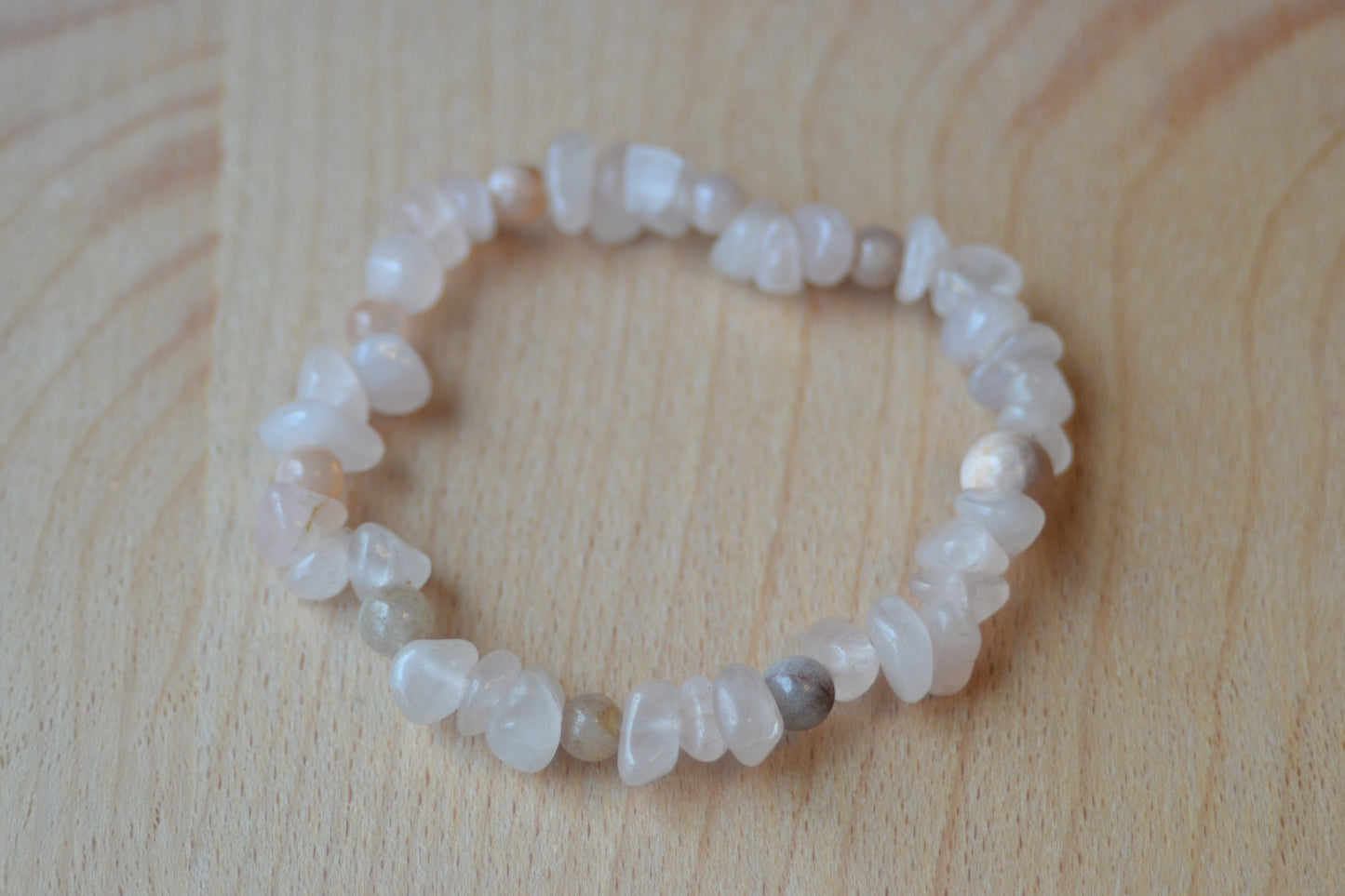 Rose Quartz & Sunstone Bracelet – Love, Radiance & Feminine Power