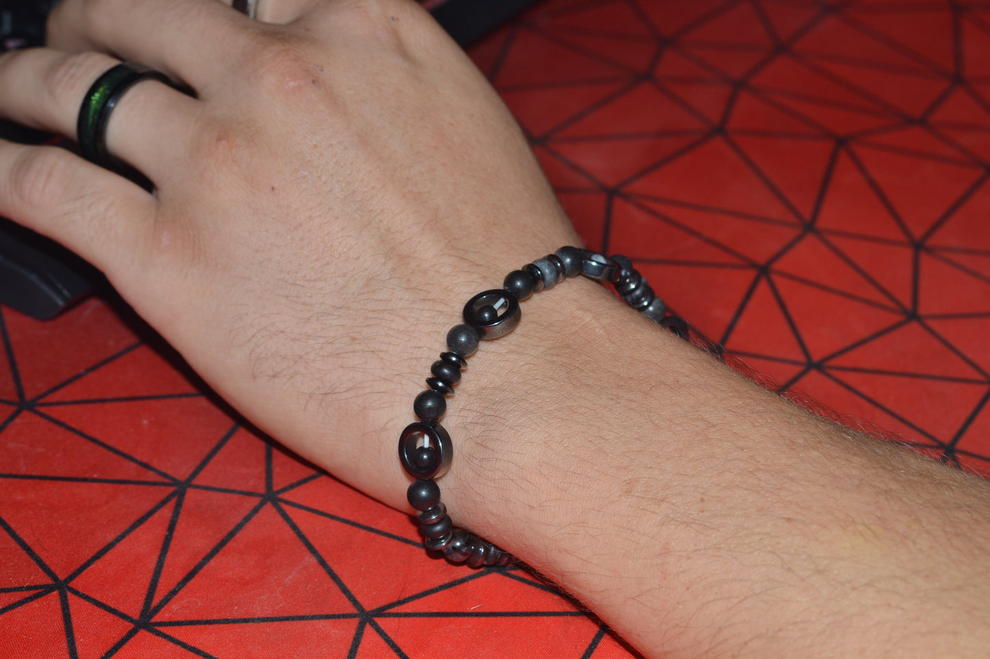 Snow & Steel Fidget Bracelet