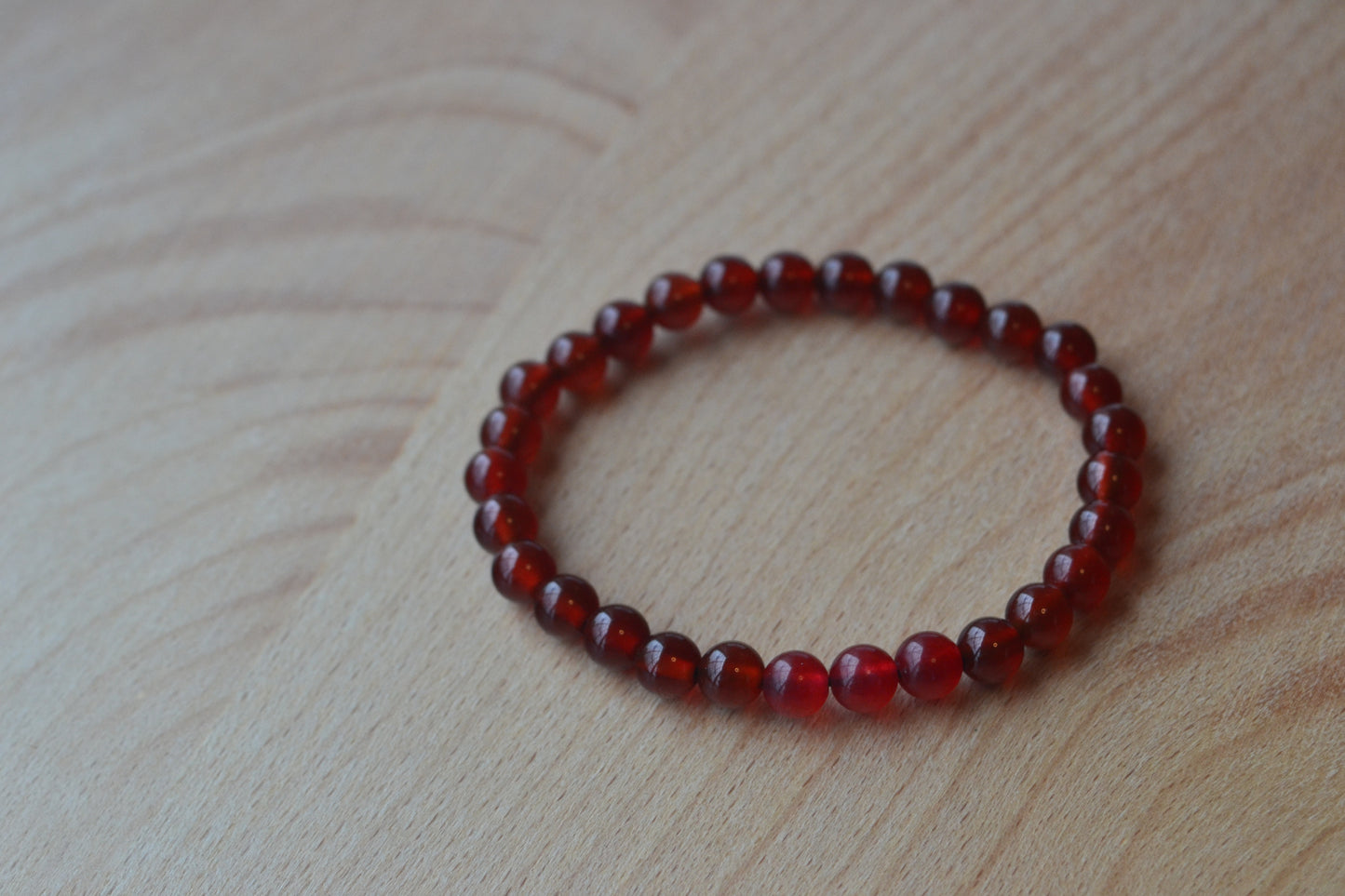 Carnelian & Cherry Quartz Power Bracelet – For Courage, Fire & Fighting for Yourself