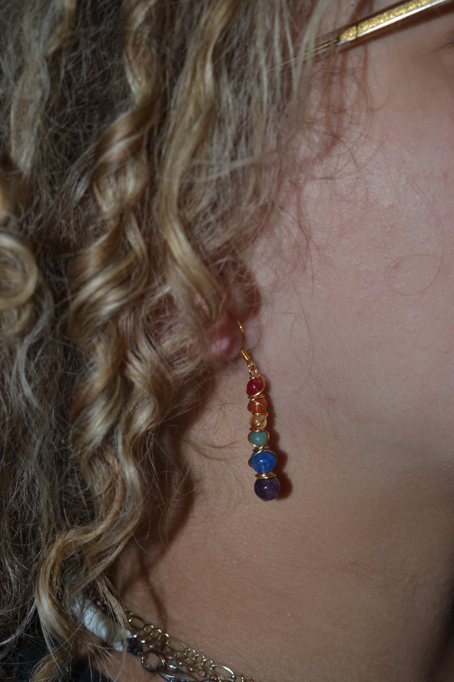 🌈 Rainbow Energy Earrings