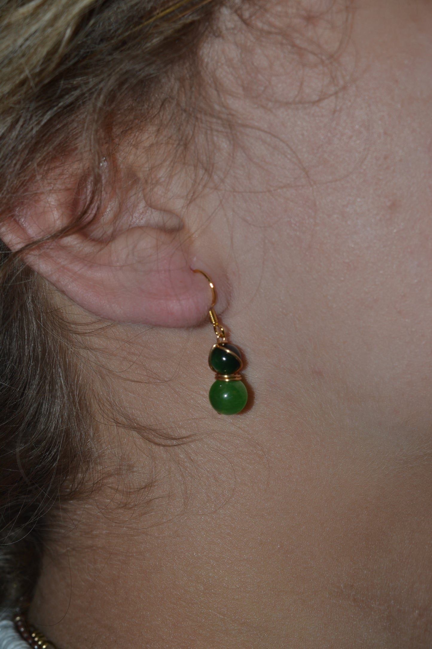 Shock Bite Drop Earrings (Gold or Silver)