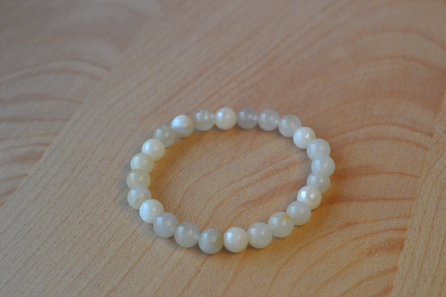 Milky Quartz, Calcite & Agate Bracelet – Gentle Healing, Clarity & Emotional Balance