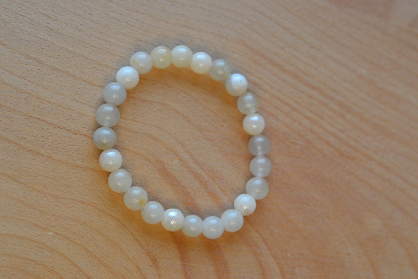 Milky Quartz, Calcite & Agate Bracelet – Gentle Healing, Clarity & Emotional Balance