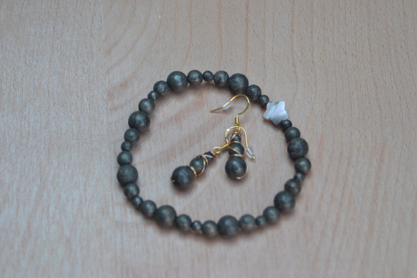 Star Pyrite Set