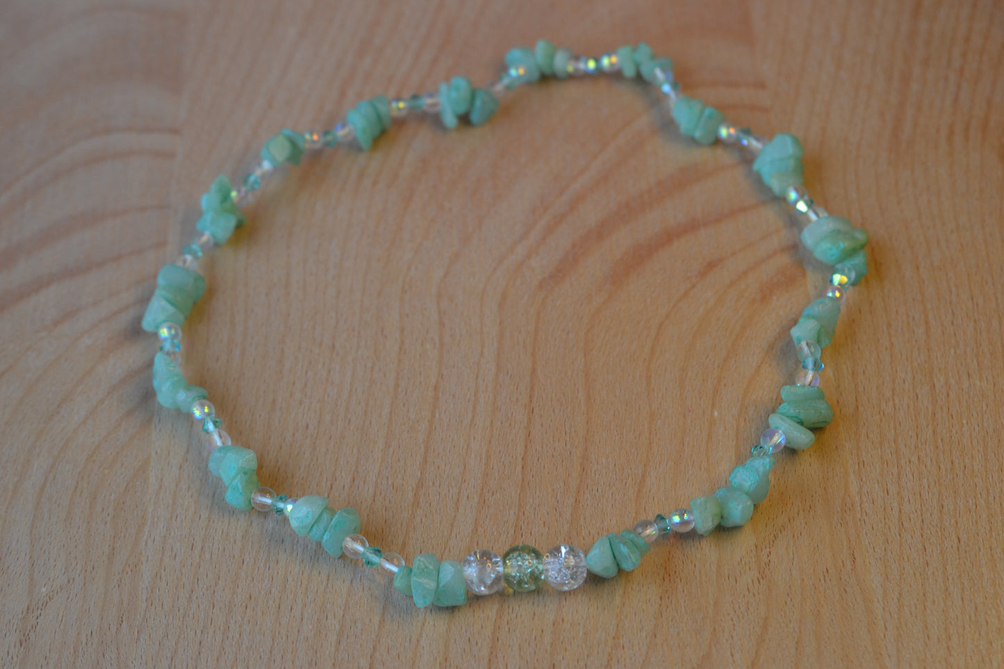 Painted Aventurine Choker – One-of-a-Kind Aura & Alchemy (15")