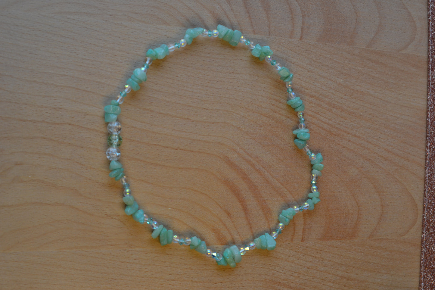 Painted Aventurine Choker – One-of-a-Kind Aura & Alchemy (15")