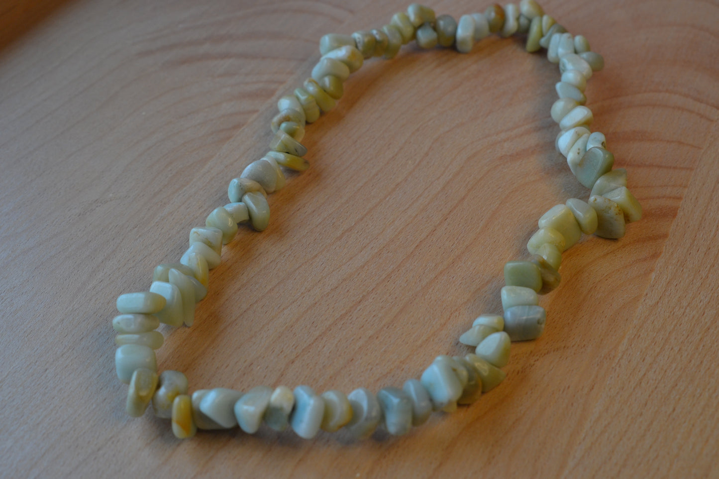 Chunky Amazonite Choker – Truth, Boundaries & Ocean Power (18")