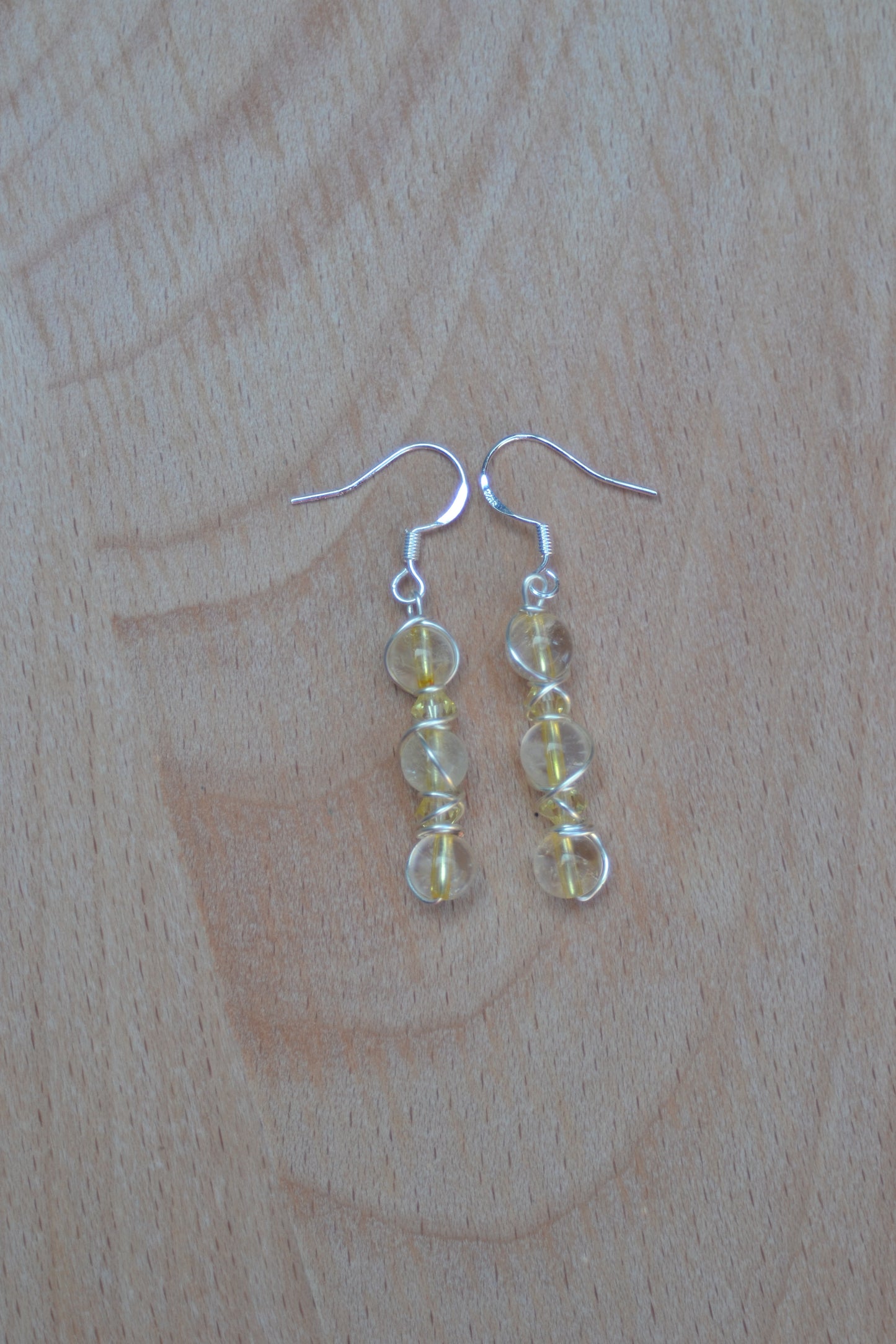Citrine Sunburst Earrings