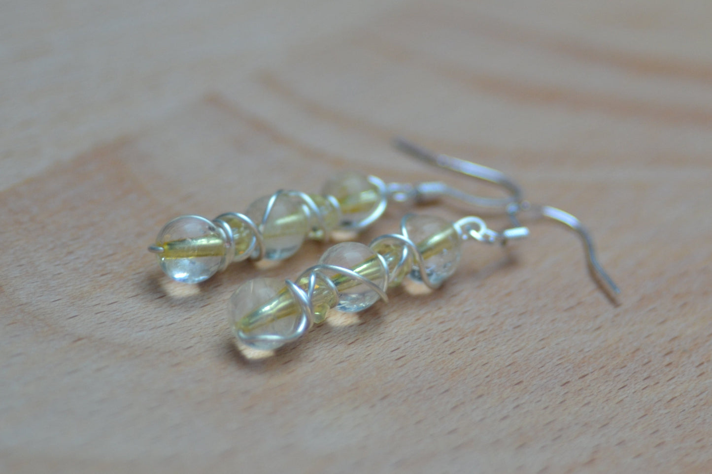 Citrine Sunburst Earrings