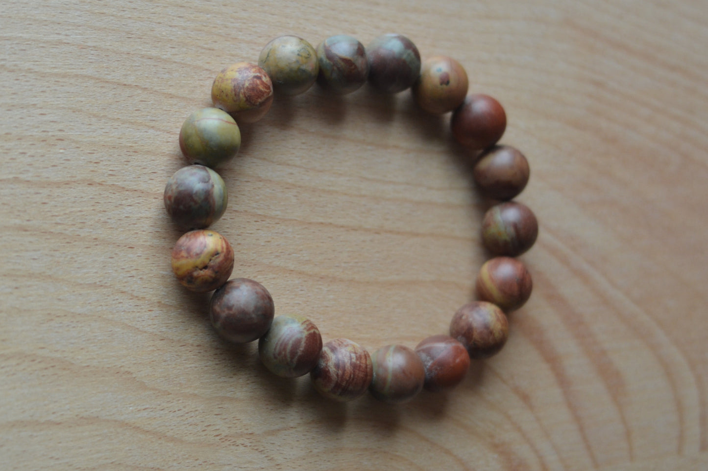 Jasper Bracelet – Masculine Grounding Stone Jewelry for Strength & Stability