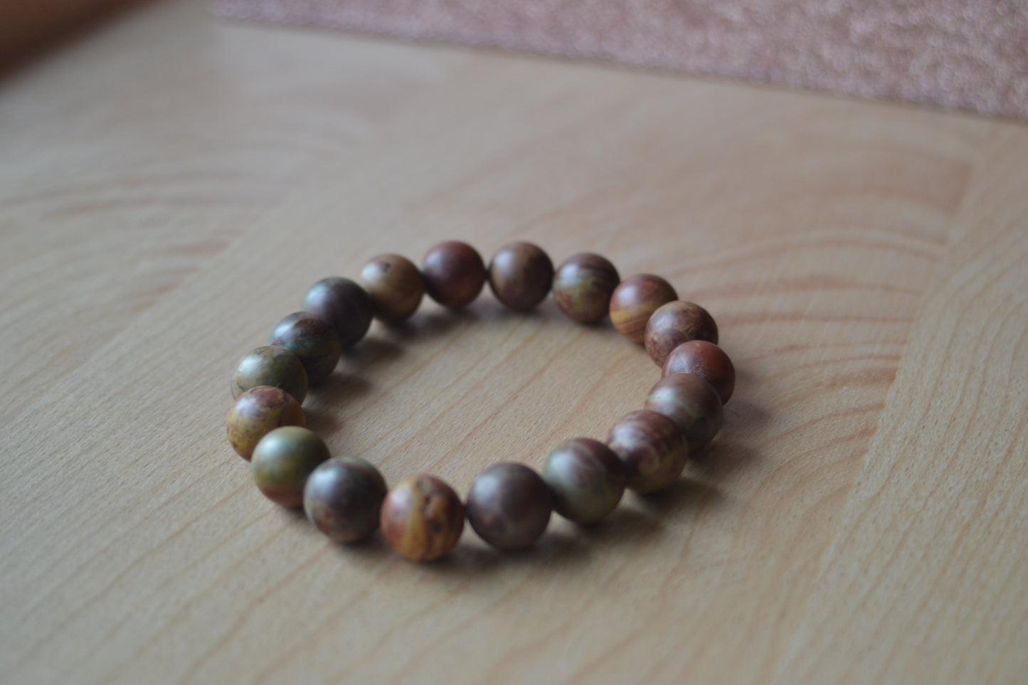 Jasper Bracelet – Masculine Grounding Stone Jewelry for Strength & Stability