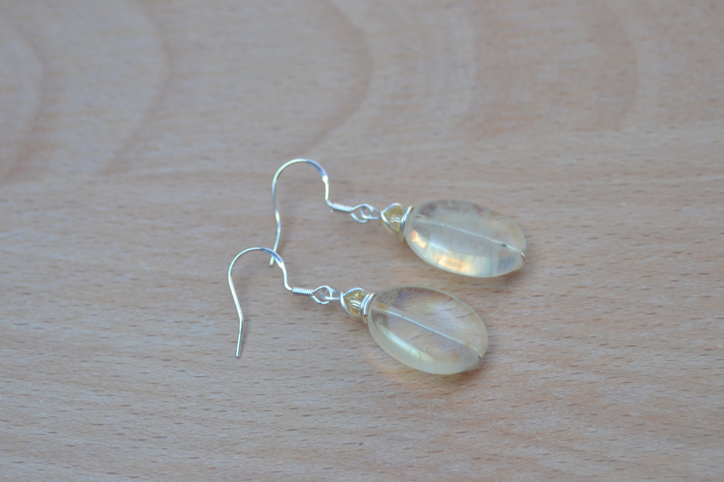 Sunlit Citrine Dangles