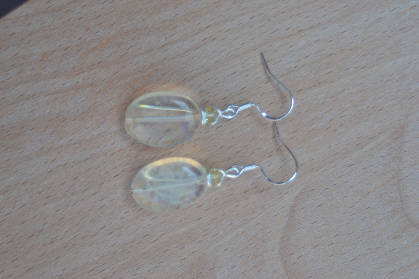 Sunlit Citrine Dangles