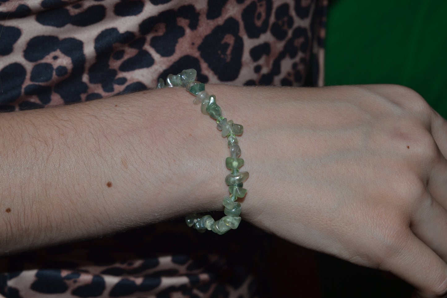 Aura Fluorite Bracelet – Vibrant Energy & Healing