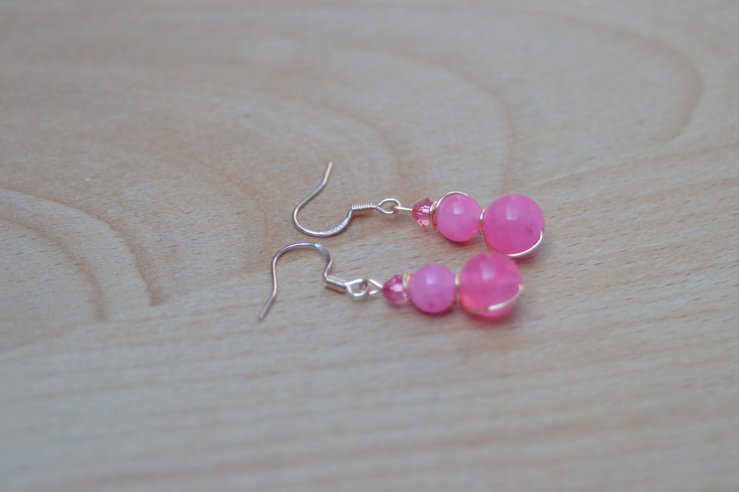 Joyful Pink Dangles