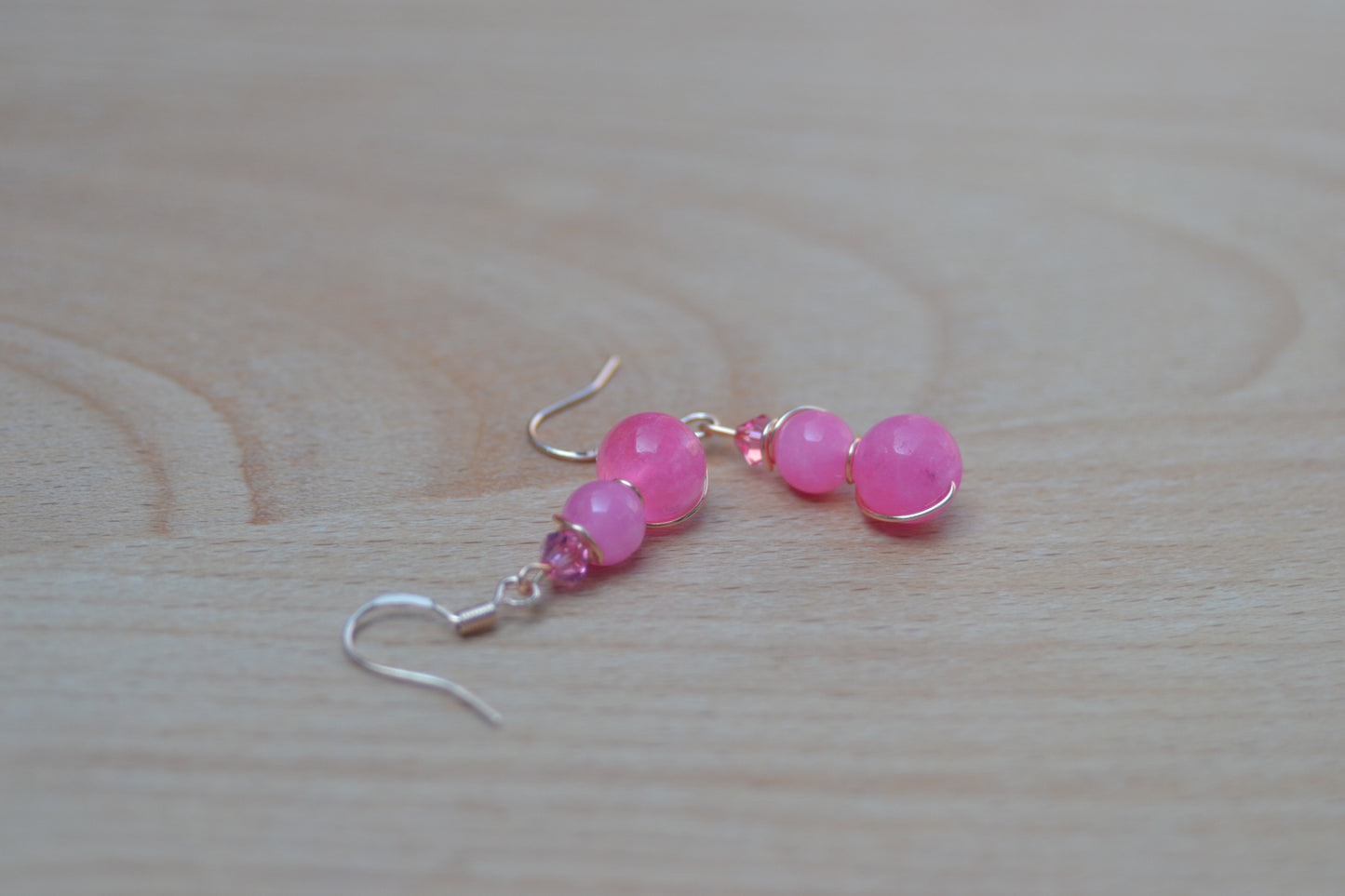Joyful Pink Dangles
