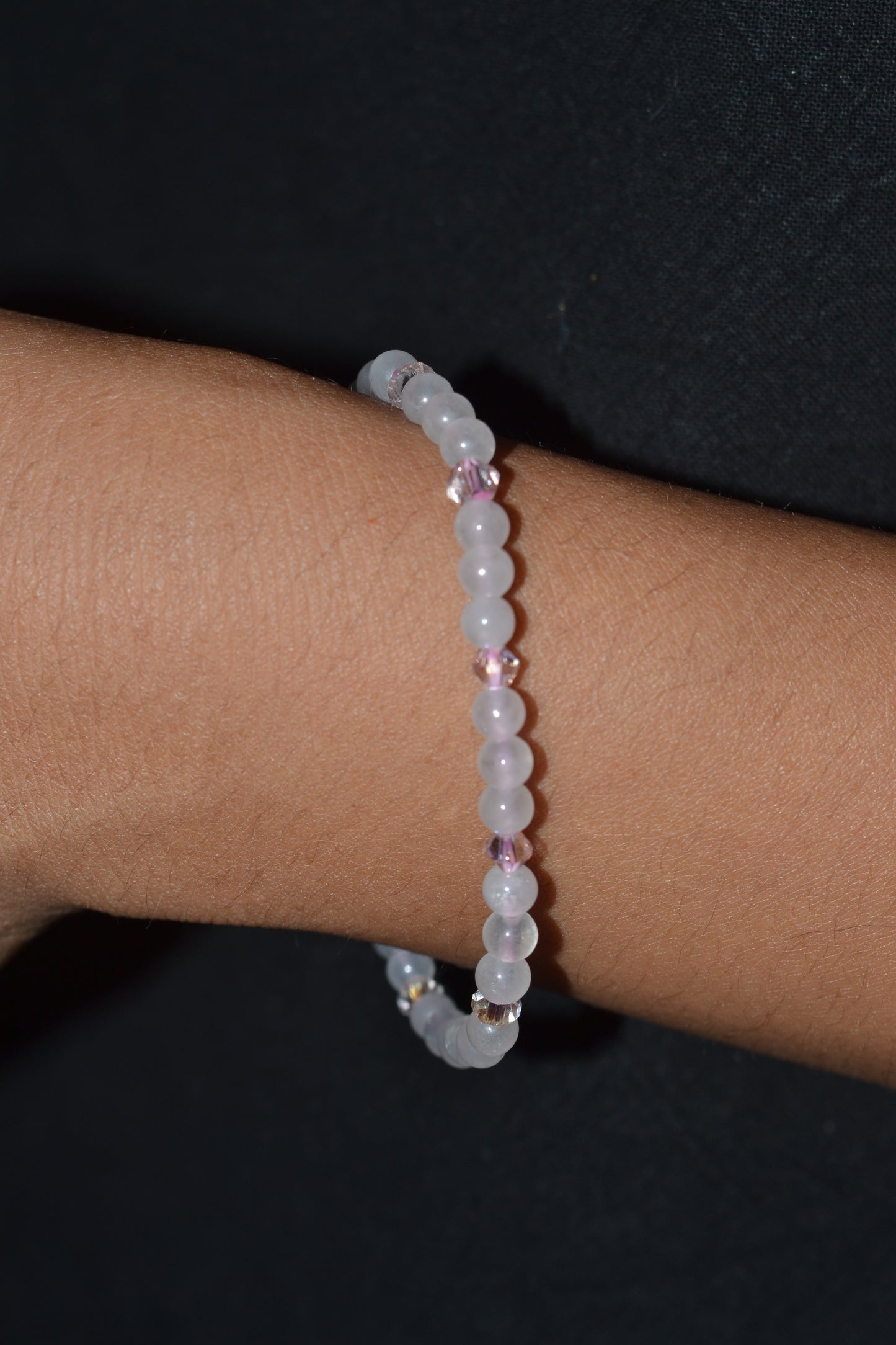 Delicate Rose Quartz Bracelet – Self-Love & Confidence
