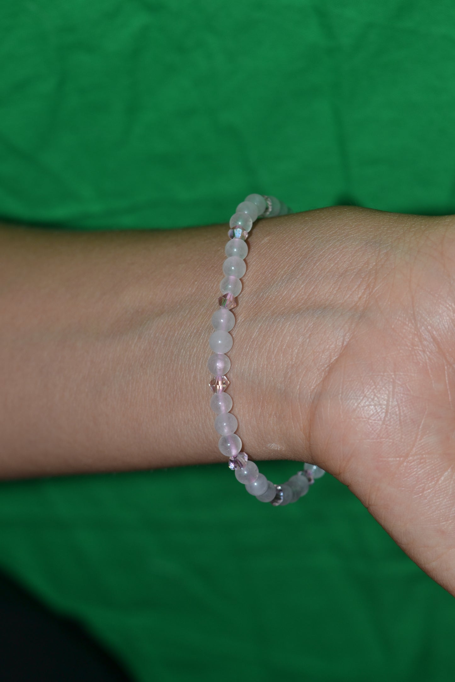 Delicate Rose Quartz Bracelet – Self-Love & Confidence