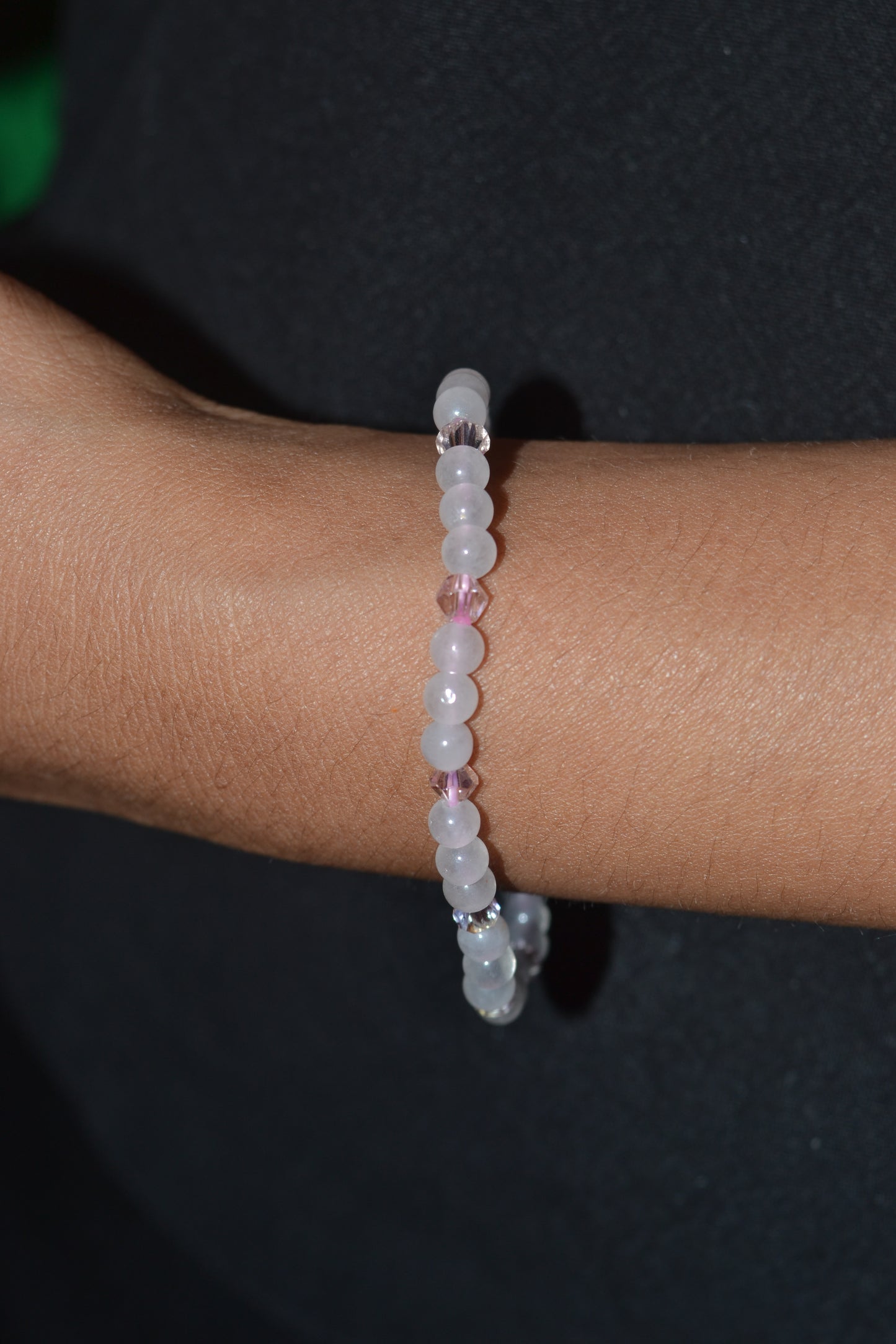 Delicate Rose Quartz Bracelet – Self-Love & Confidence
