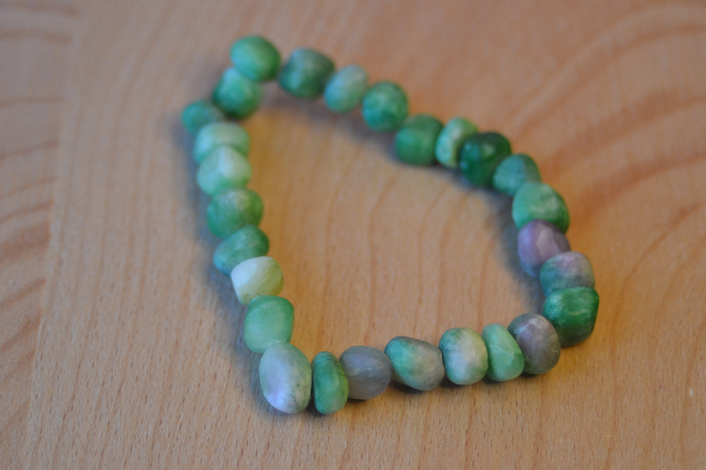 Raw Jade Choker & Bracelet Set – Wild Heart Energy & Earth Beauty (18")