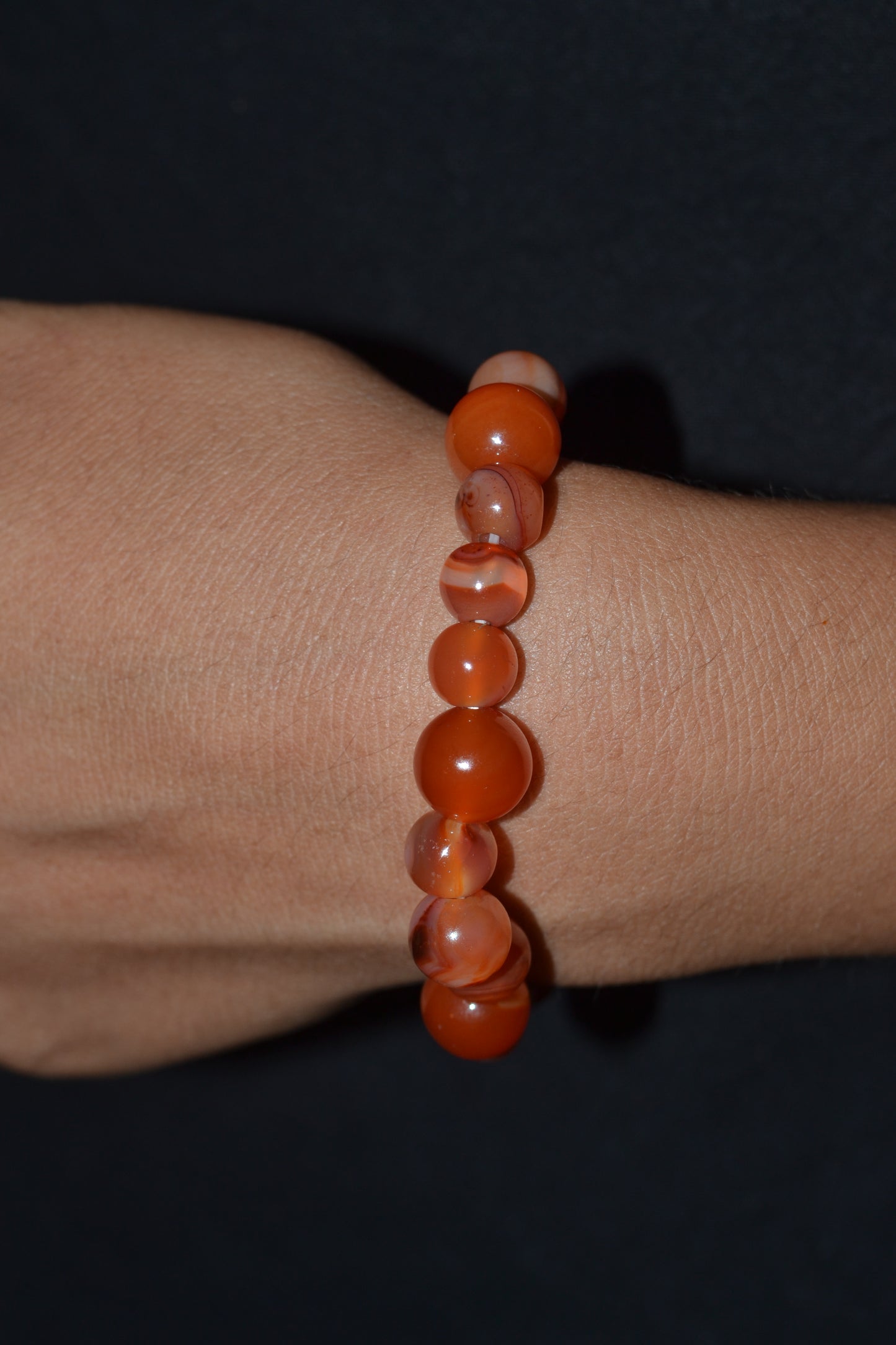 Fire Agate Bracelet – Radiant Orange Power & Sacred Craft