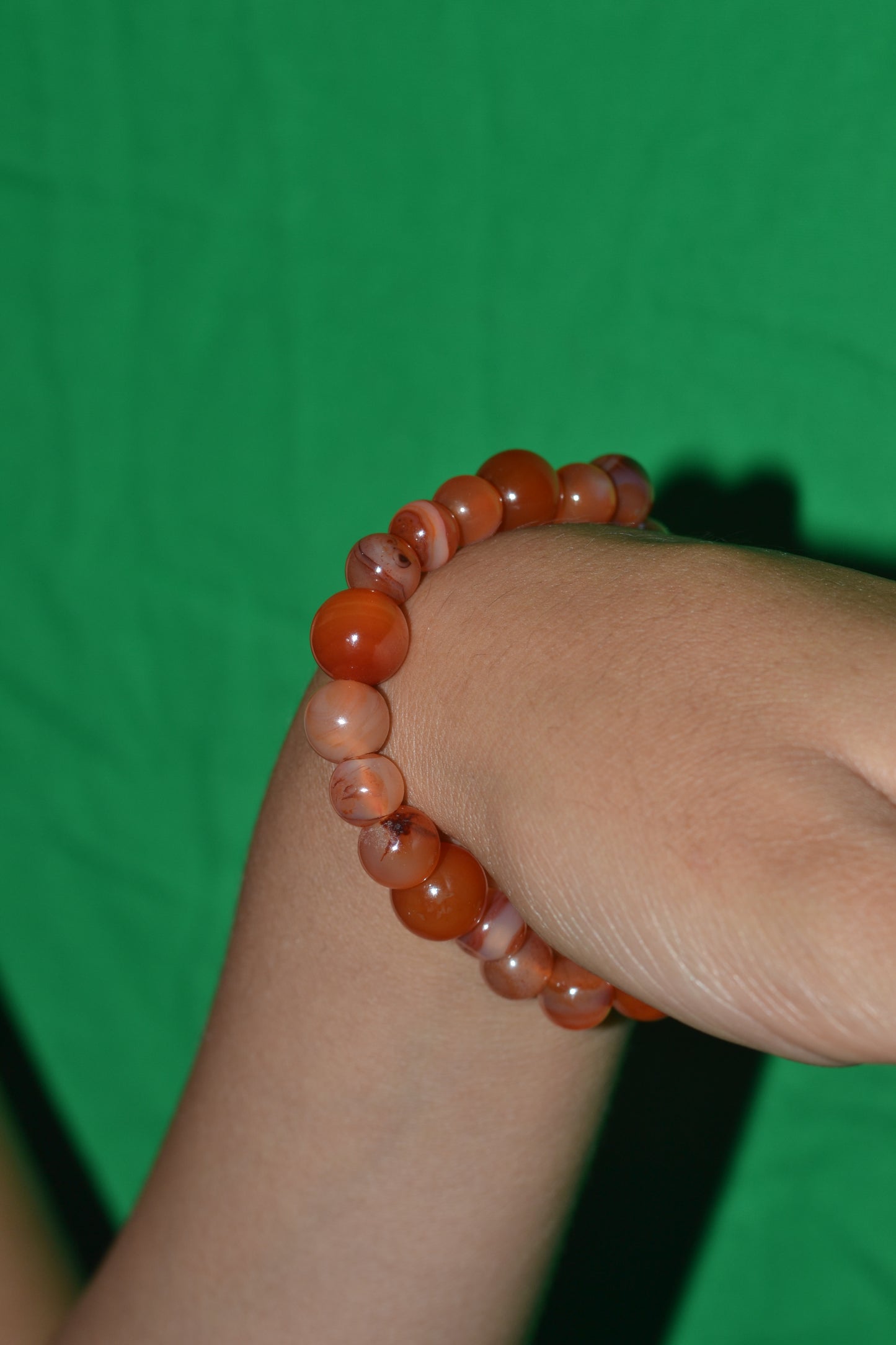 Fire Agate Bracelet – Radiant Orange Power & Sacred Craft