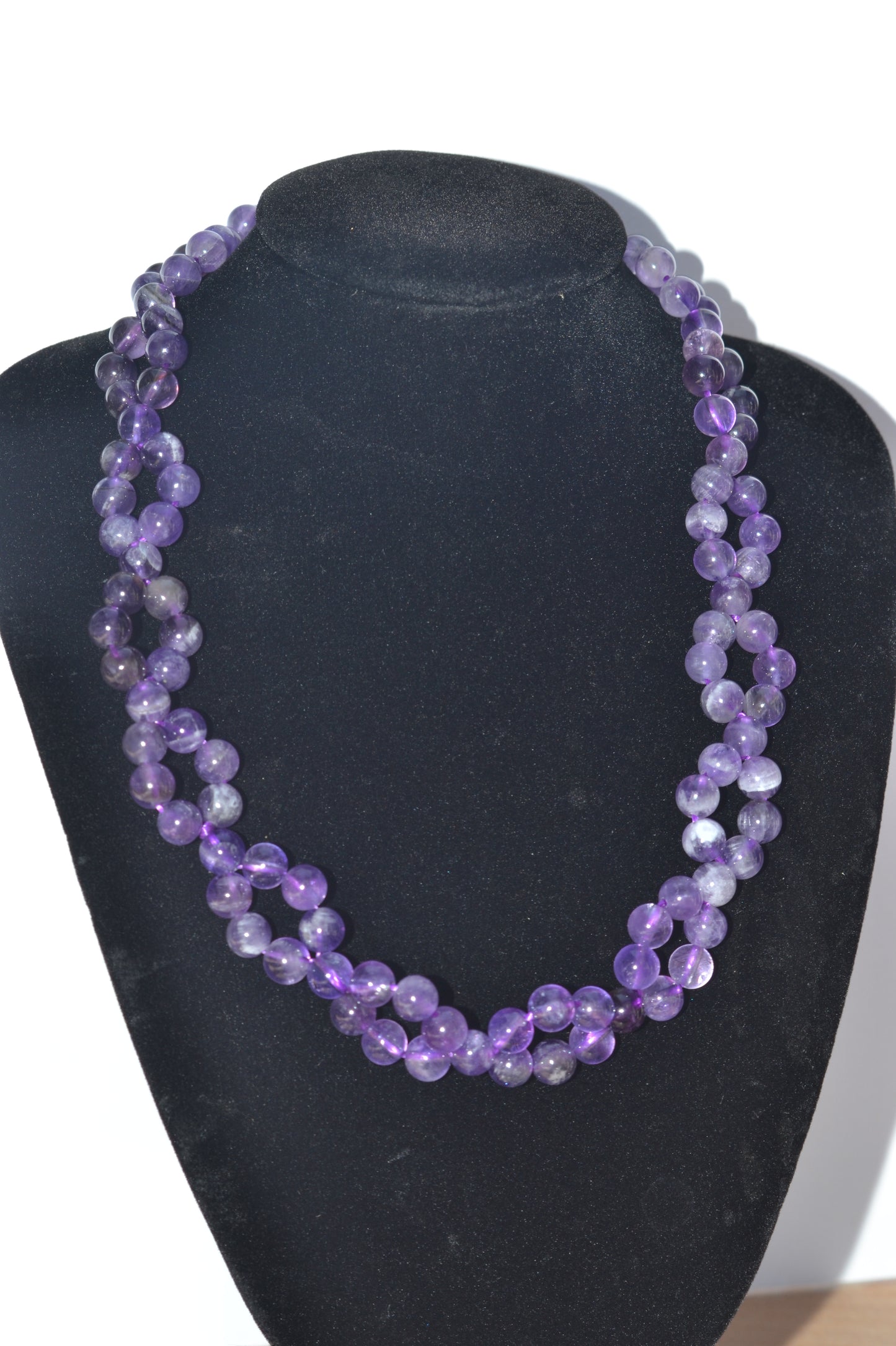 Mystic Amethyst Loop Choker