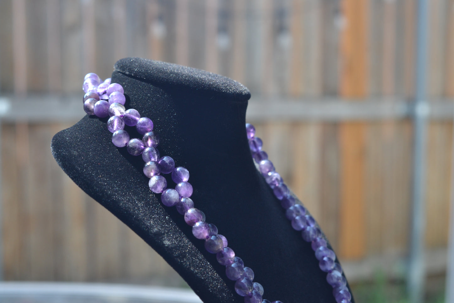 Mystic Amethyst Loop Choker