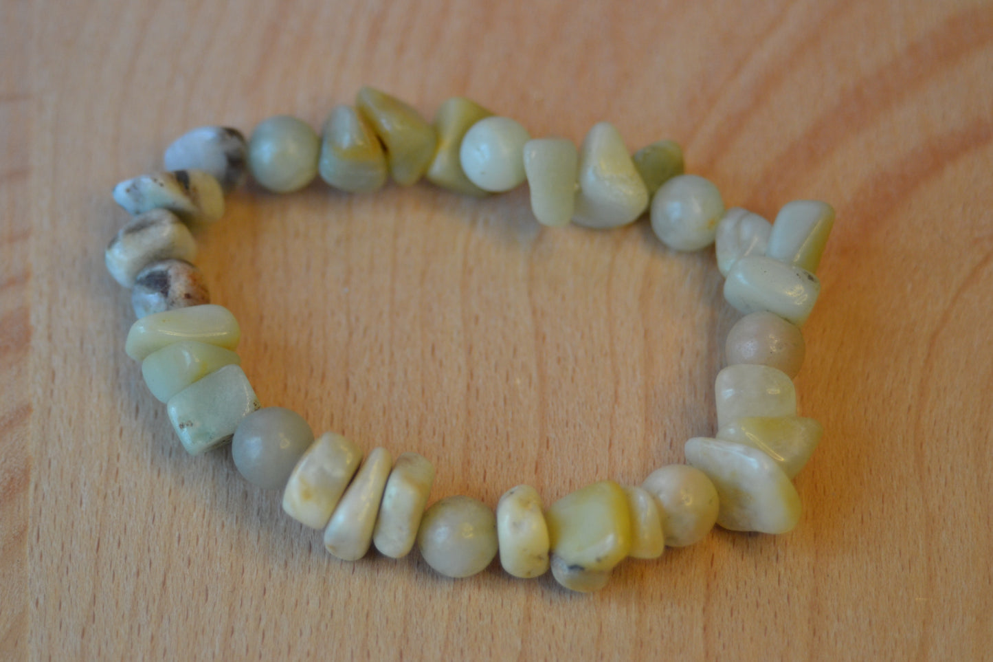 Chunky Amazonite Bracelet – Bold Blue-Green Statement