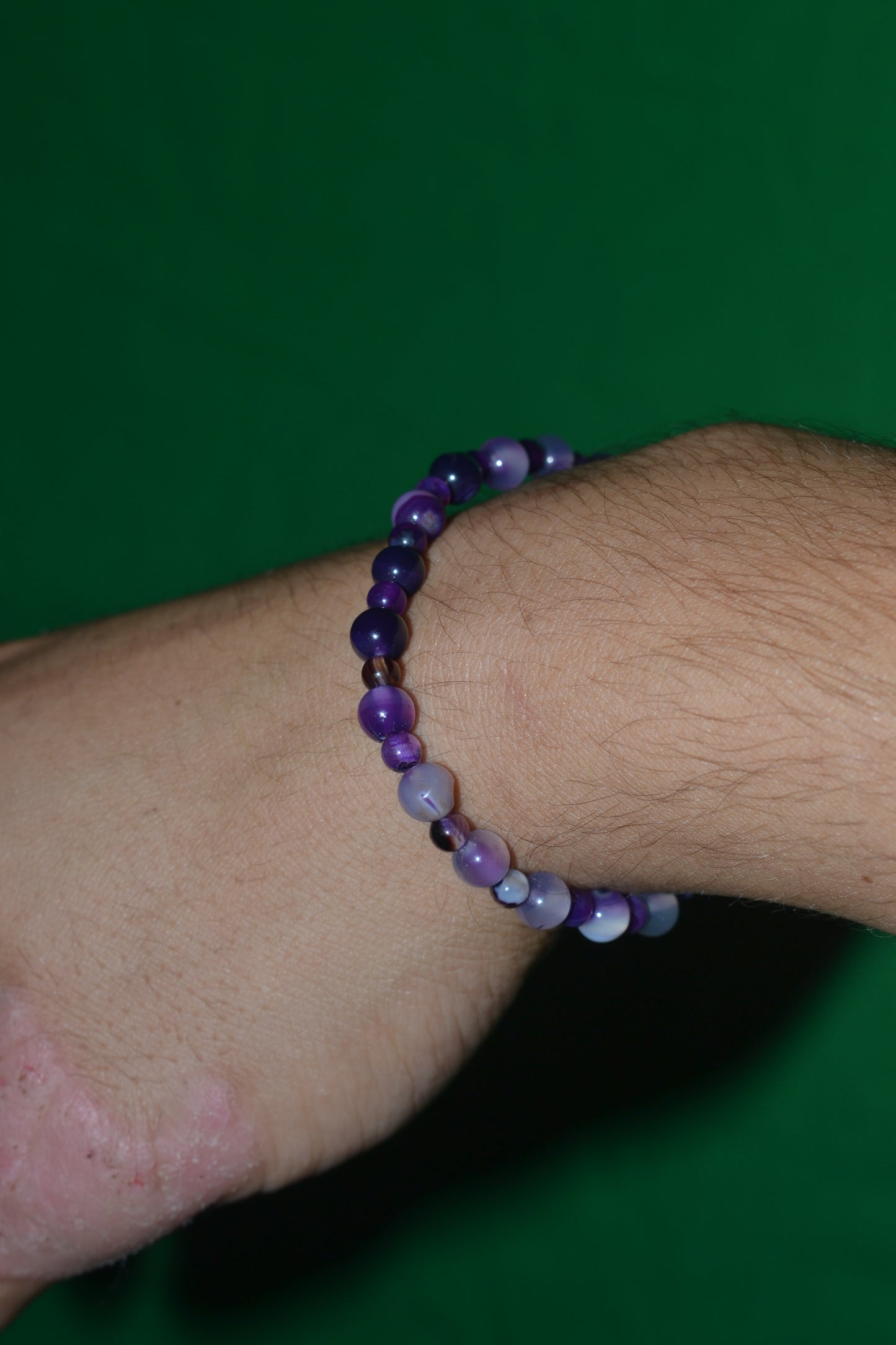 Purple Agate Bracelet – Calming Energy & Inner Stability