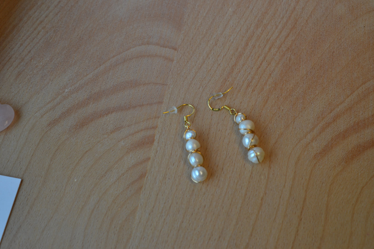 4-Tier Freshwater Pearl Earrings