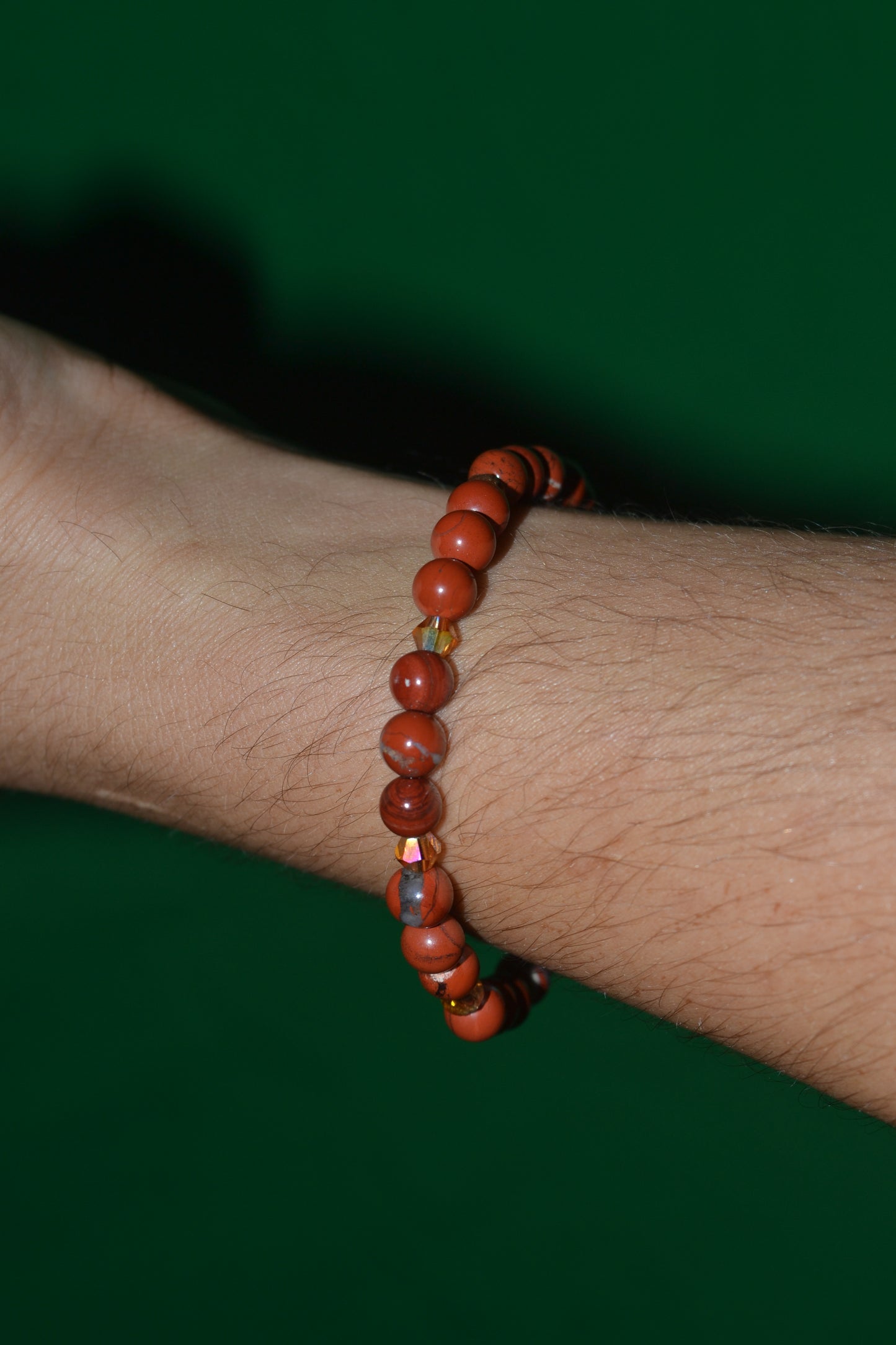 Red Line Jasper Bracelet – Balanced Energy & Inner Resilience