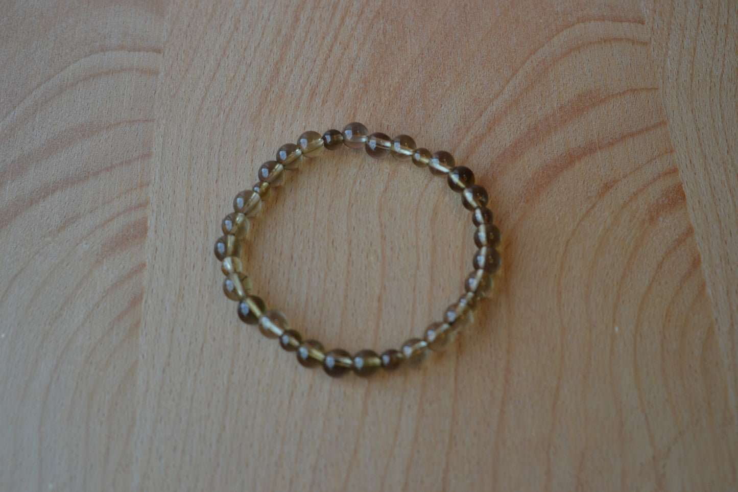 Smoky Quartz Bracelet – Subtle Grounding & Protection (4mm + 2mm)