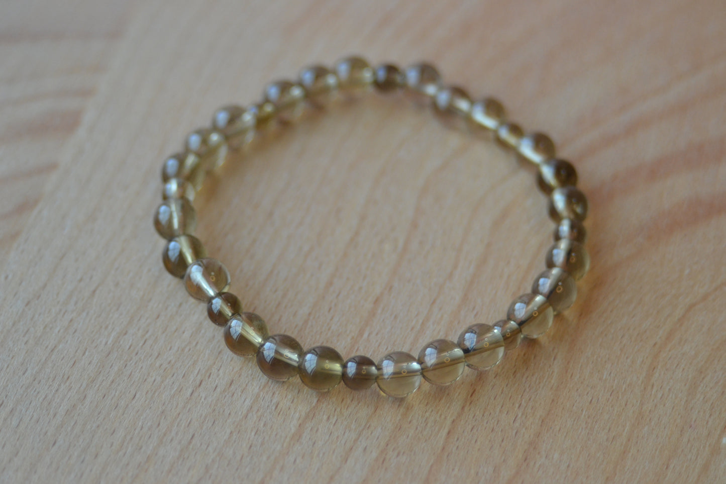 Smoky Quartz Bracelet – Subtle Grounding & Protection (4mm + 2mm)