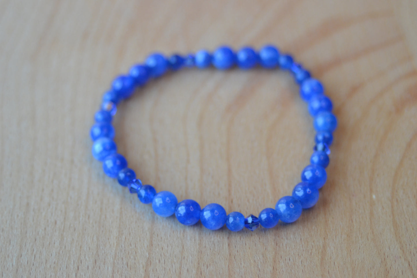 Druzy Blue Jasper Earring & Bracelet Set – Clarity, Calm & Sparkling Strength