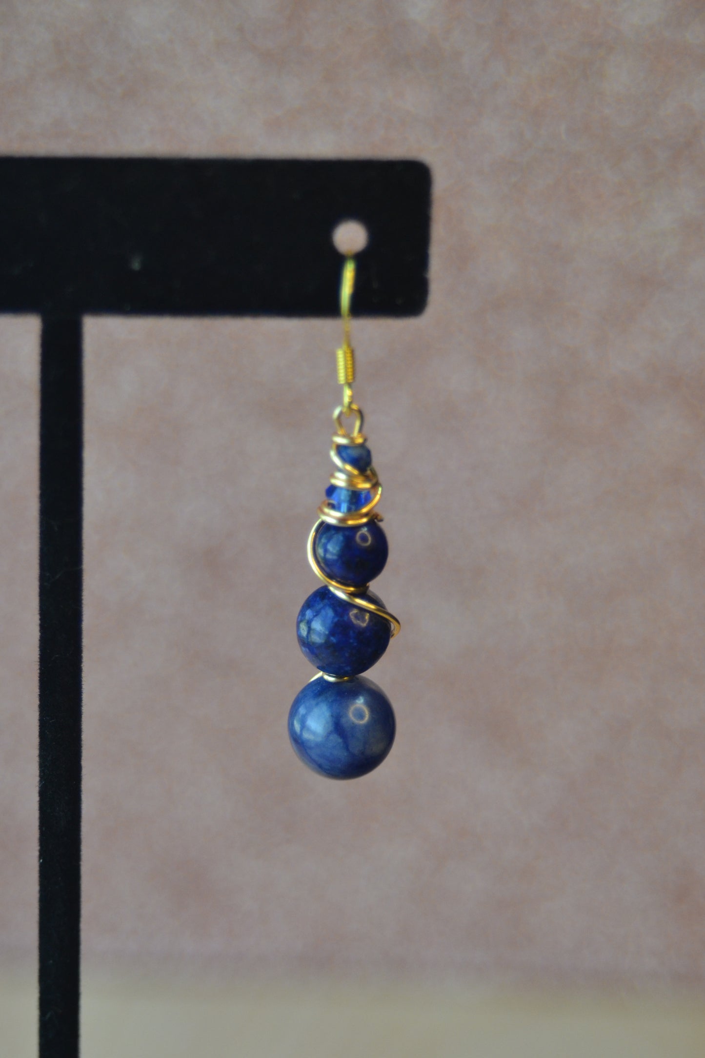 Lapis Lazuli Bracelet & Earring Set – Truth, Wisdom & Royal Radiance