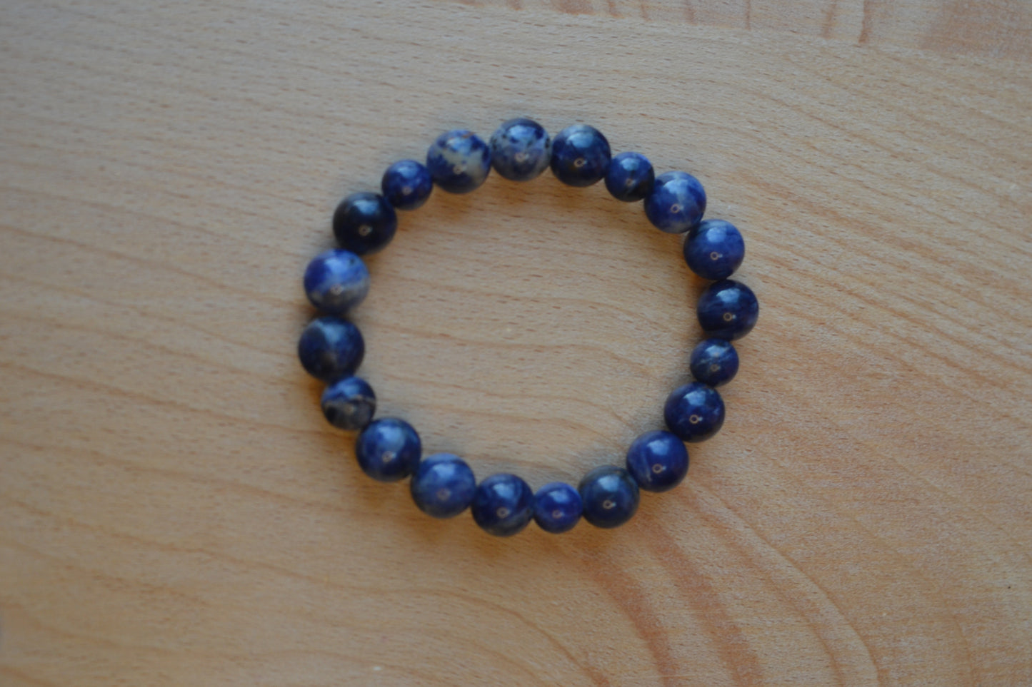 Masculine Sodalite Bracelet – Clarity, Confidence & Calm (8mm + 6mm)