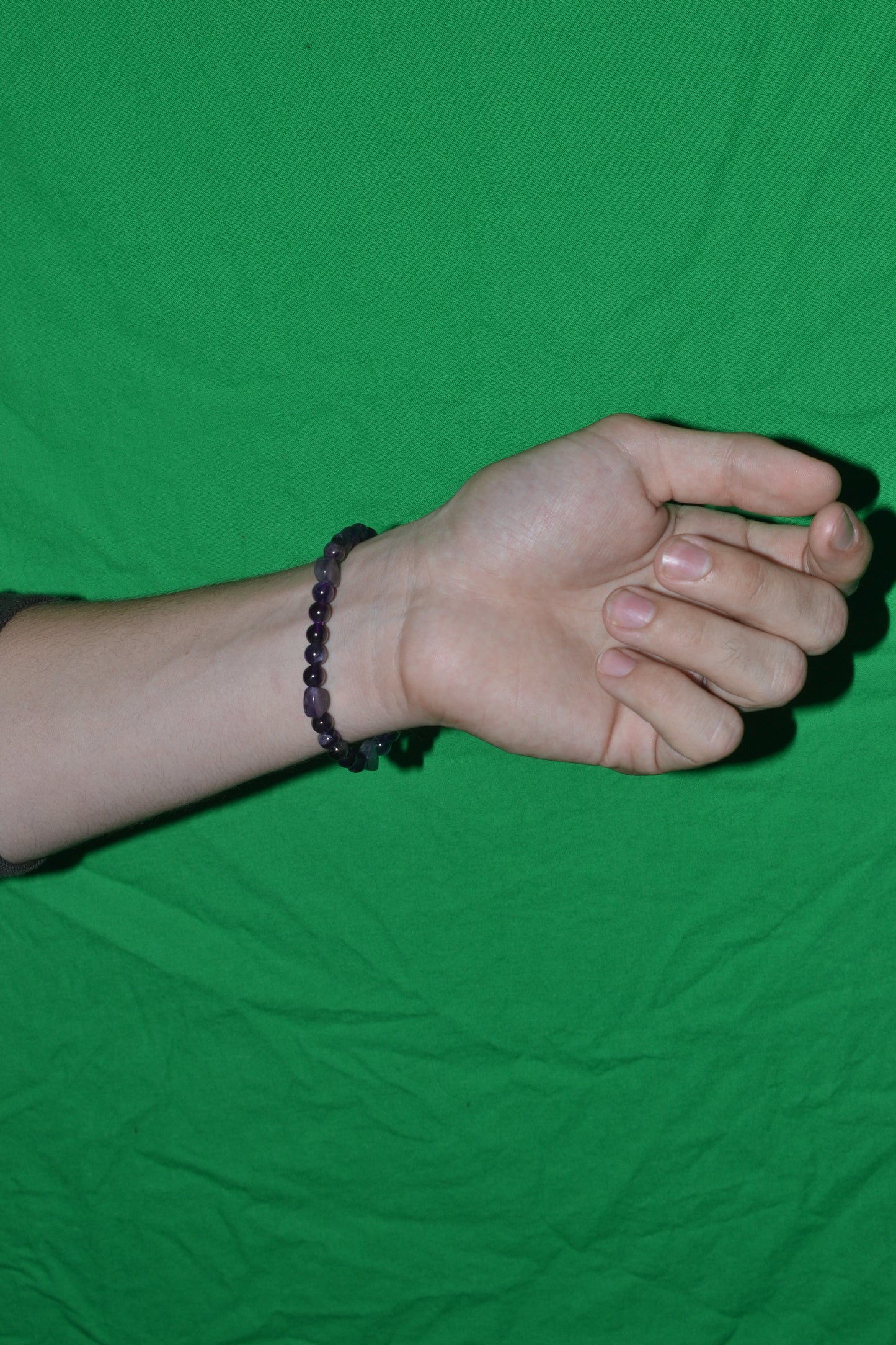 Amethyst Heart Bracelet – Calm, Love & Spiritual Clarity (4mm + 6mm)