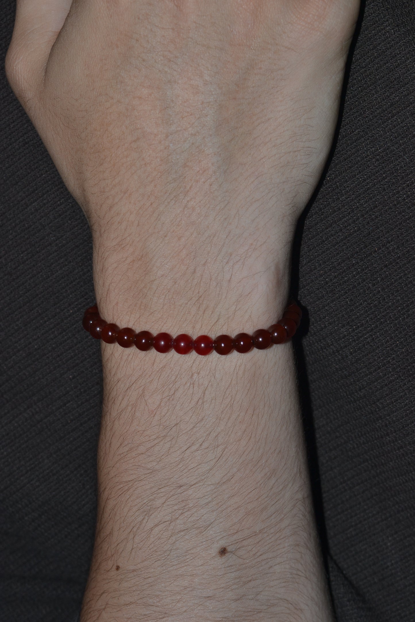 Carnelian & Cherry Quartz Power Bracelet – For Courage, Fire & Fighting for Yourself