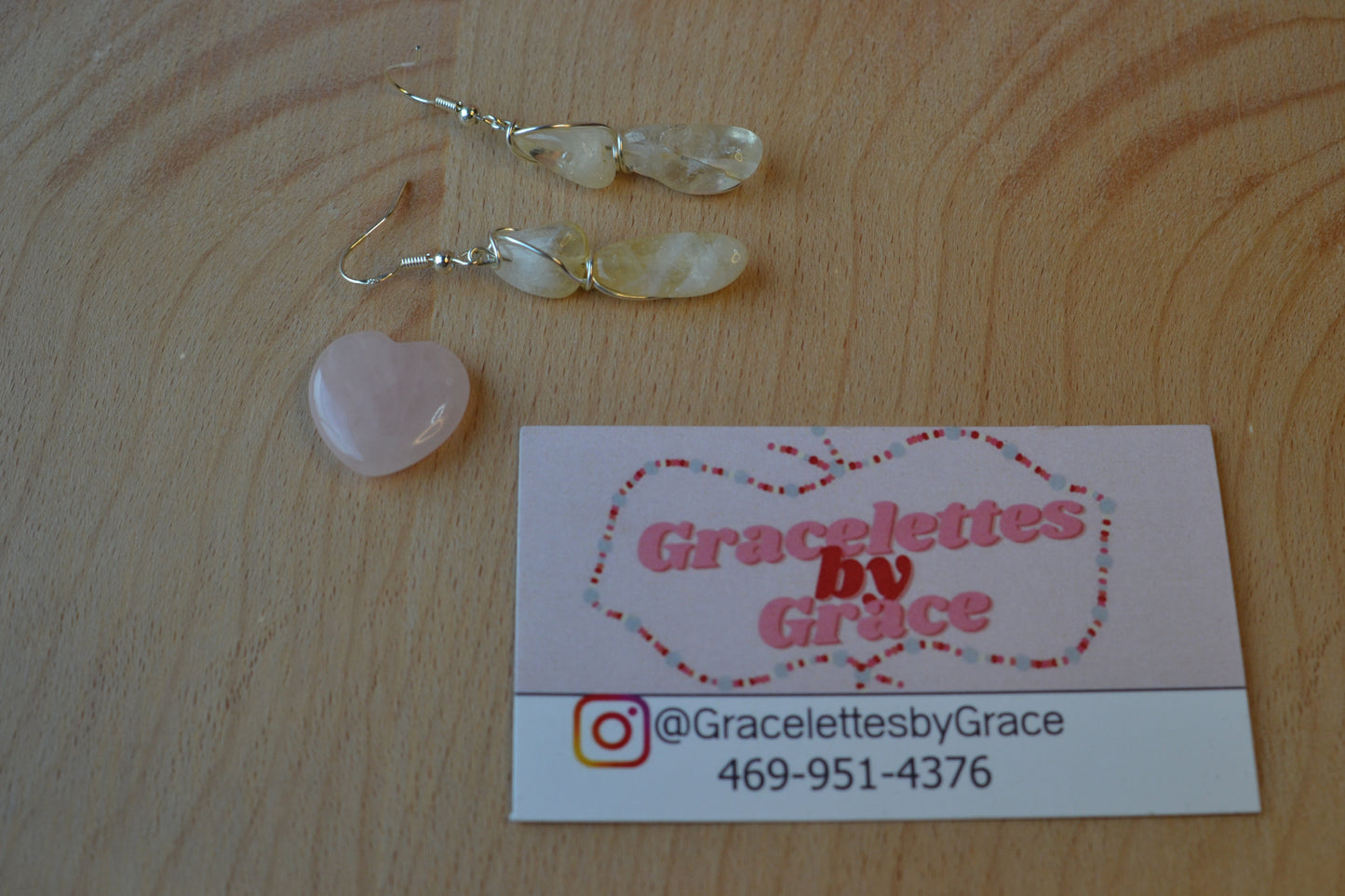 ✨ Two-Tier Citrine Earrings – “Sunbeam Glow”