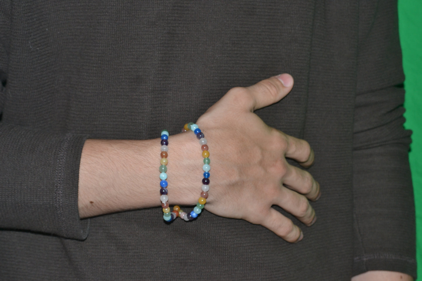 Delicate Rainbow Crystal Choker – Rose Quartz, Aquamarine, Amethyst & More (16”)