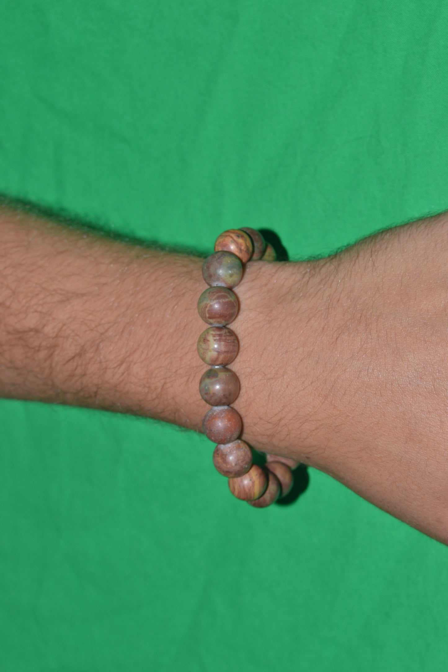 Jasper Bracelet – Masculine Grounding Stone Jewelry for Strength & Stability
