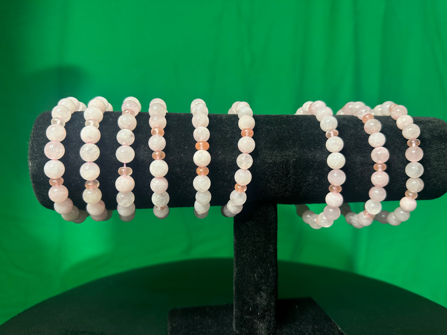Rose & Cherry Quartz Gracelette