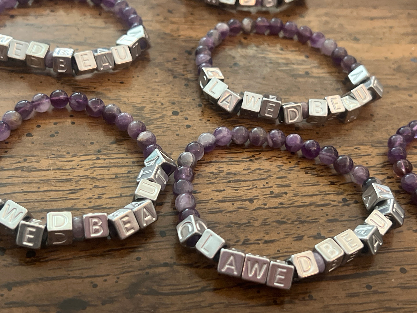 “Clawed Beauty” Amethyst Bracelet - Clawed_Beauty101 Collab