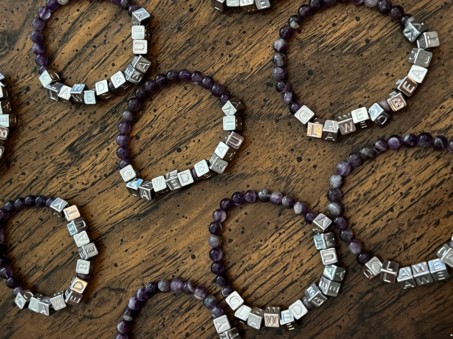 “Clawed Beauty” Amethyst Bracelet - Clawed_Beauty101 Collab