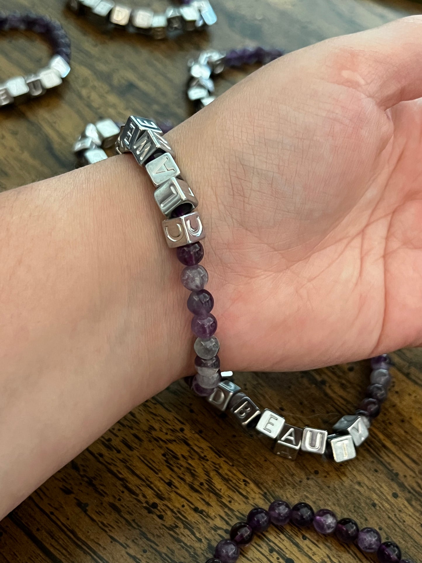 “Clawed Beauty” Amethyst Bracelet - Clawed_Beauty101 Collab