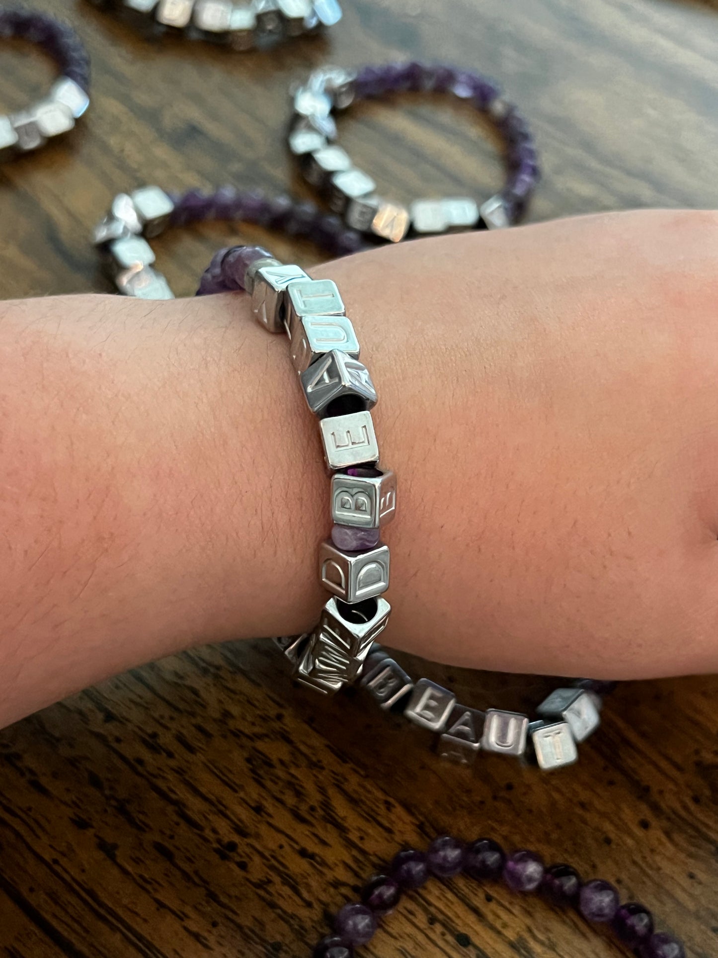 “Clawed Beauty” Amethyst Bracelet - Clawed_Beauty101 Collab